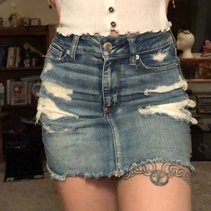 American Eagle jean skirt
